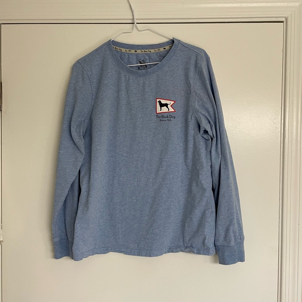 The Black Dog Boston long sleeve tee